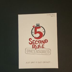 5 Second Rule Uncensored Game